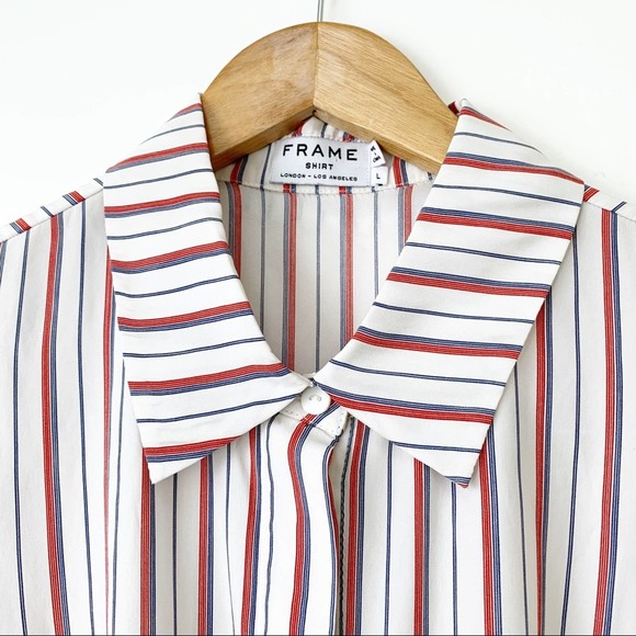 FRAME Women’s Le Scarf Silk Sleeveless Blouse L - Picture 10 of 10